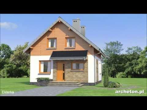 Projekt domu Eklerka - archeton.pl
