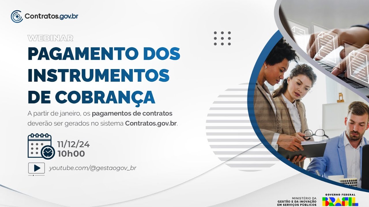 Realização de pagamentos no sistema Contratos.gov.br