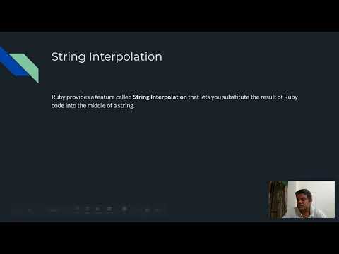 Learn Web Development Using Ruby On Rails String Interpolation