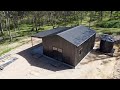 Going Off Grid Ep11 Shed Cabin Build Pt2