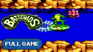 Battletoads GENESIS MEGA DRIVE FULL GAME Longplay Gameplay Walkthrough Playthrough VGL