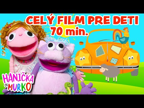 CELÝ film pre deti | 70 min. a 11 skvelých pesničiek | Hanička a Murko - Pesničky pre škôlkarov DVD