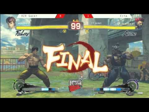 SS6 USF4 Top8 RZR Gackt vs Eita