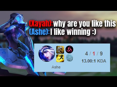 This level 1 cheese wins your lane every time - Ashe ADC Gameplay