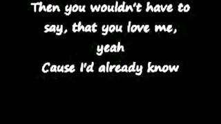Frankie J - More Than Words (with lyrics)