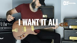 Queen - I want It All - Electric Guitar Cover by Kfir Ochaion - B&amp;G Guitars