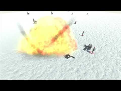 5 Shatterilla vs 5x all units - Animal Revolt Battle Simulator