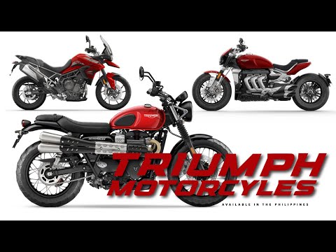 17 Triumph Motorcycles Available in the Philippines – Specs, Details and Prices