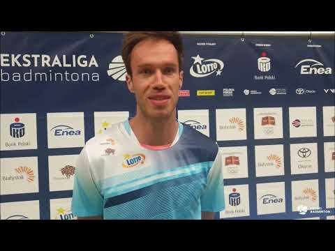 LOTTO Ekstraliga - Michał Rogalski - Hubal Białystok - 26.09.2023 - Badminton