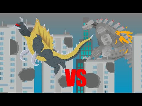 Kaiju Battles Season 2 Episode 2 - Gigan Vs Mechagodzilla 2021