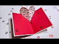 Pop Up Heart Card - Easy! No dies needed