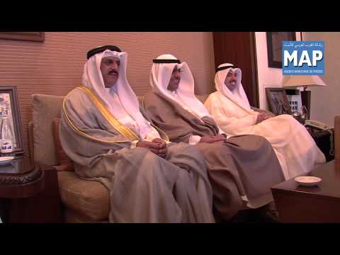 رئيس الحكومة يتباحث مع رئيس مجلس الأمة الكويتي