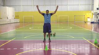 Vídeo aula Handebol: Exercícios para melhorar movimentações da posição de central 04/08/2021