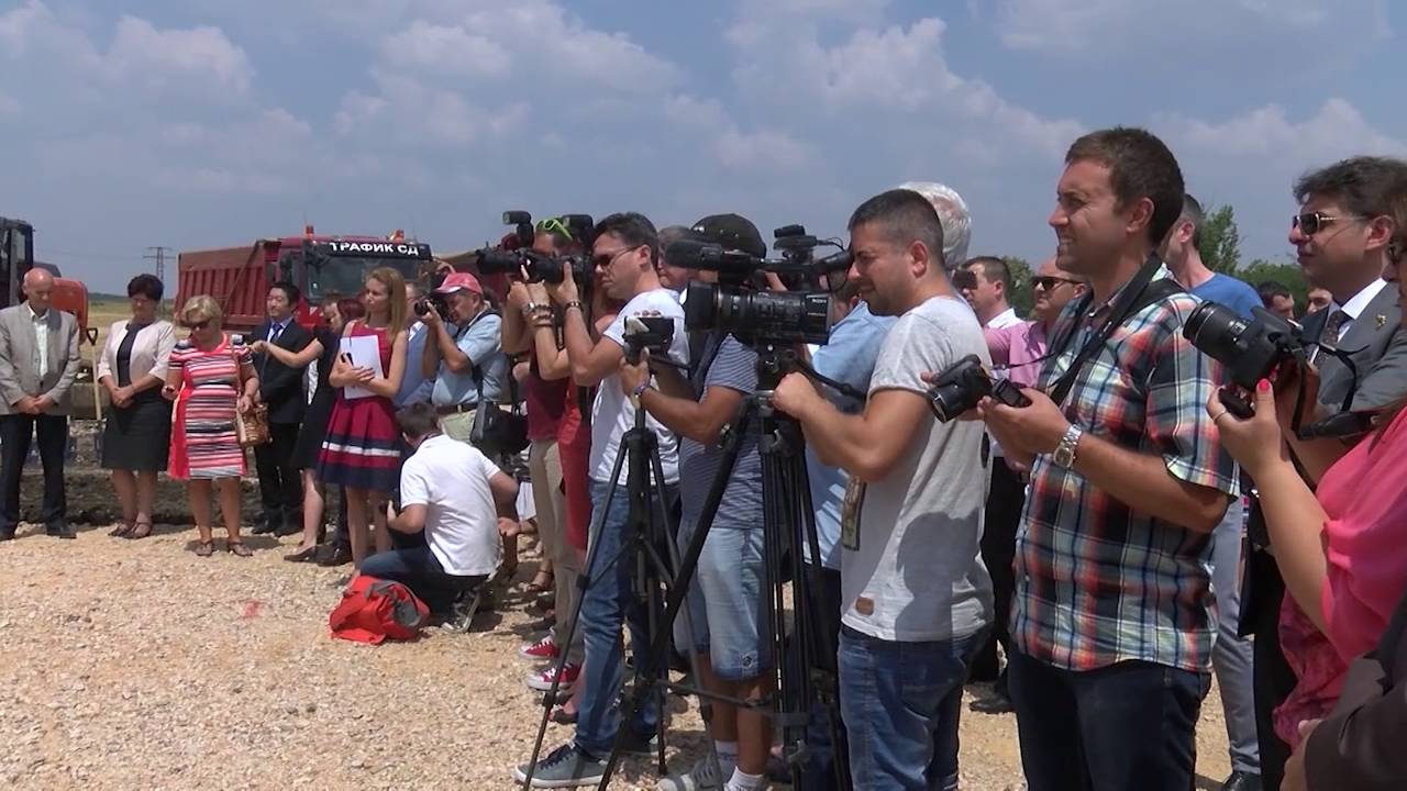 Направиха първа копка на японския завод по пътя Хасково-Димитровград