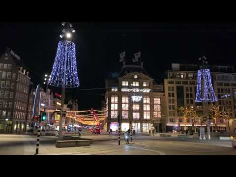 Christmas lockdown in Amsterdam