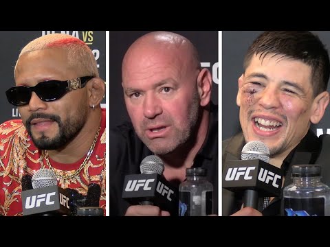 Dana White: DISRESPECTFUL bringing Figueiredo inside Cage- Brandon Moreno RESPONDS
