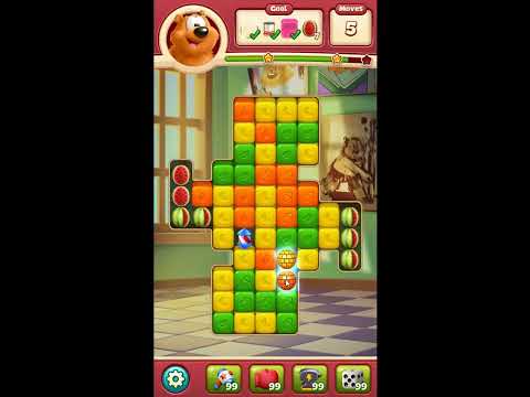 Toon Blast Level 7433 - NO BOOSTERS 🐻🐺🐱 | SKILLGAMING ✔️