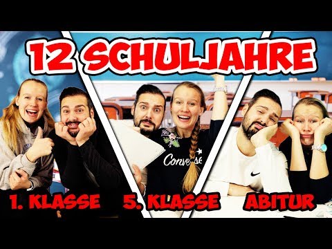 12 SCHULJAHRE mit Kathi & Kaan - Die Highlights von der Grundschule bis zum Abitur früher vs. heute