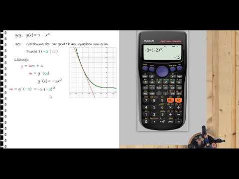 Beispielaufgabe: Gleichung einer Tangente bestimmen