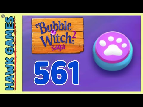 Bubble Witch 2 Saga Level 561 (Animals mode) - 3 Stars Walkthrough, No Boosters