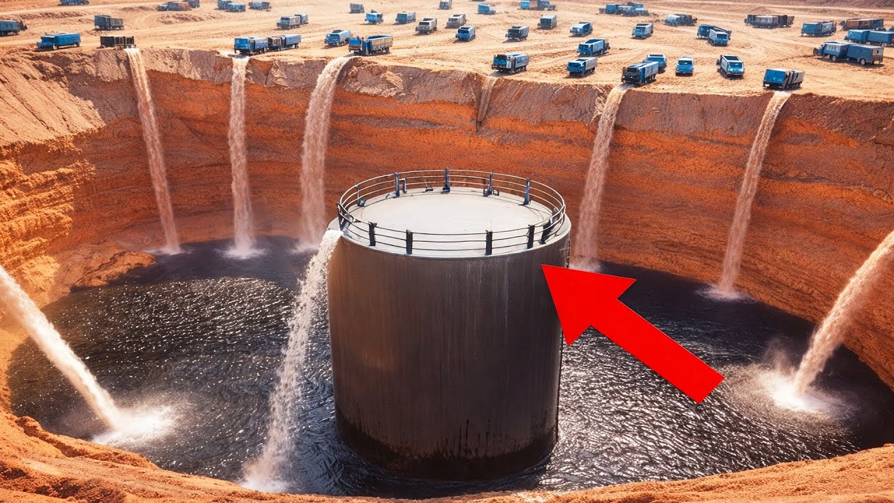 مصر تشيّد مشروعًا مائيًا عملاقًا في قلب الصحراء… إنجاز غير مسبوق لم تحققه حت