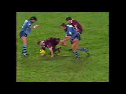 Steve Renouf try - State of Origin Game 3 1994 (Graeme Hughes commentary)