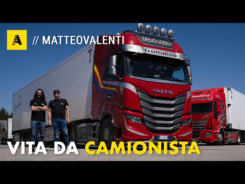 Che VITA fanno DAVVERO i CAMIONISTI? DOCUMENTARIO sul LUNGO RAGGIO notturno