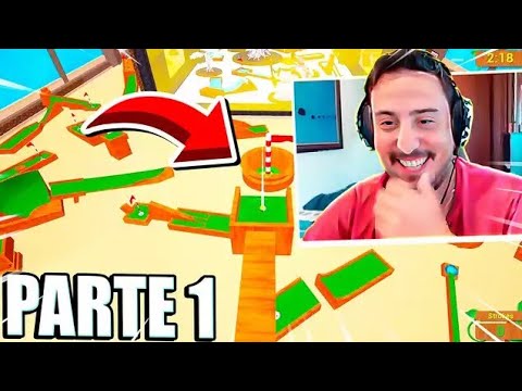 GOLF IT! INCREIBLE MAPA DE 50 HOYOS EN UNO!! PARTE 1