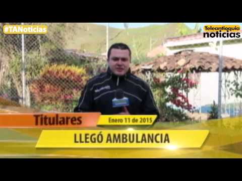 Titulares de Teleantioquia Noticias - Domingo 11 de enero de 2015 - 7:30 p.m