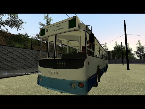 Trolleybus FS Обновление 7.2 Тестируем ЗиУ 682г