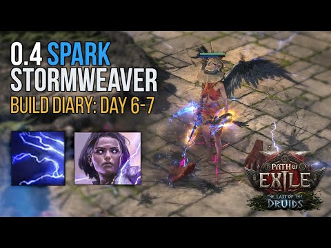⚡SPARK⚡ CoC Stormweaver Day 6-7 - Endgame Setups Overview  | Path of Exile 2: 0.4