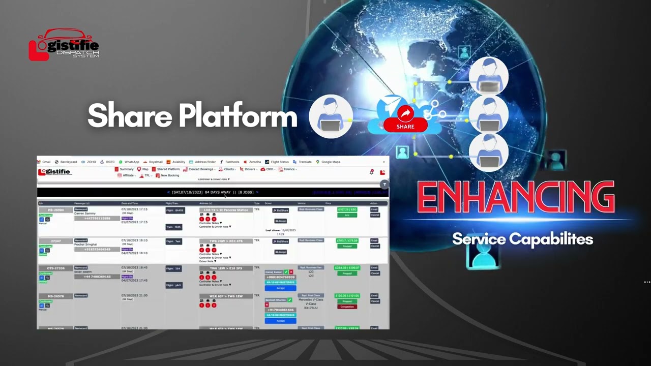 Dispatch System Admin | Logistifie Dispatch System