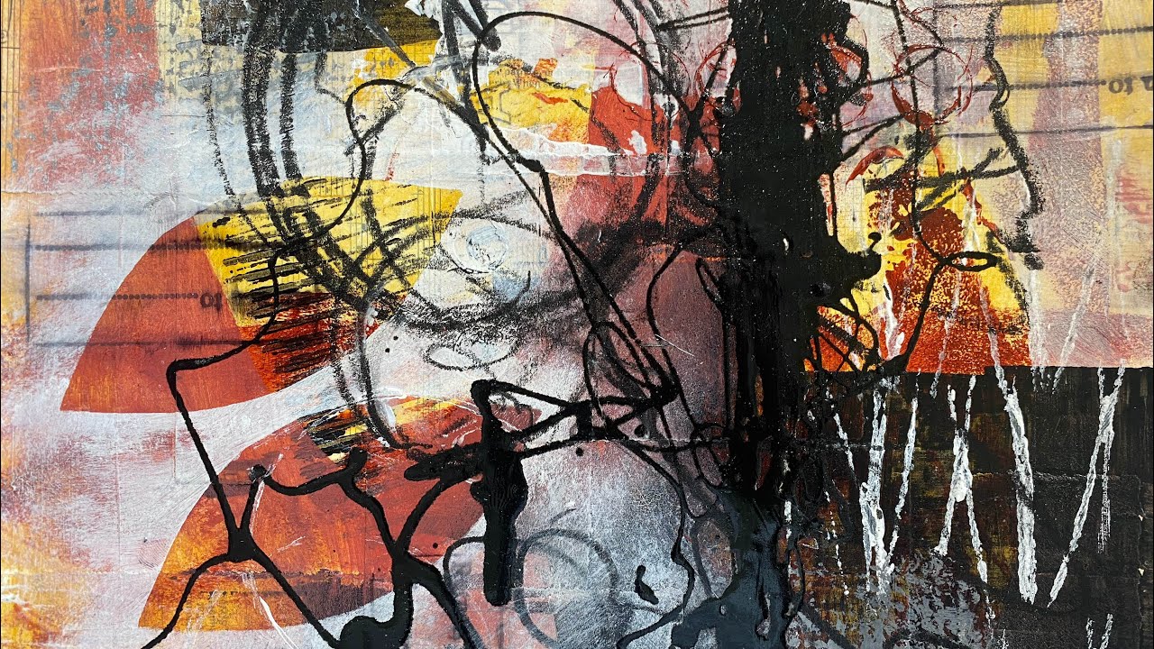 How to make interesting COLLAGE ART | MIX MEDIA techniques and ideas