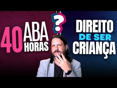 Terapia ABA é exaustiva para crianças com autismo?