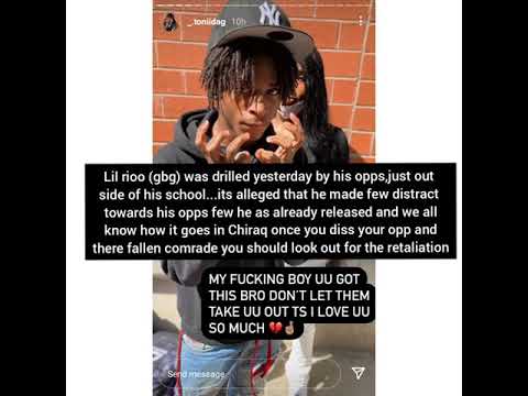 opps and friends reacting to lil rioo gettibg drilled