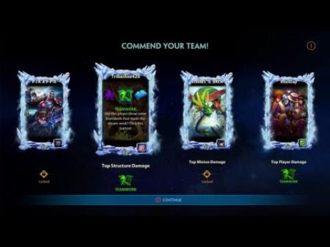 1st time as Terra and destroyed enemy team - SMITE Assault