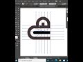 How To Make A Love Logo In Adobe Illusstrator Shorts SJB Learning 21 Love Logo Youtubeshorts
