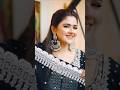 Black Embroidered Sharara Suit Set