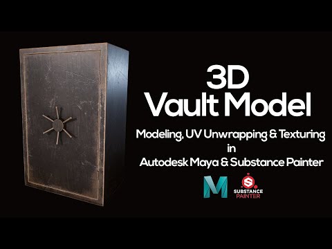 How to Model A Sword in Autodesk Maya Substance Painter Complete Workflow Maya Weapon Modeling