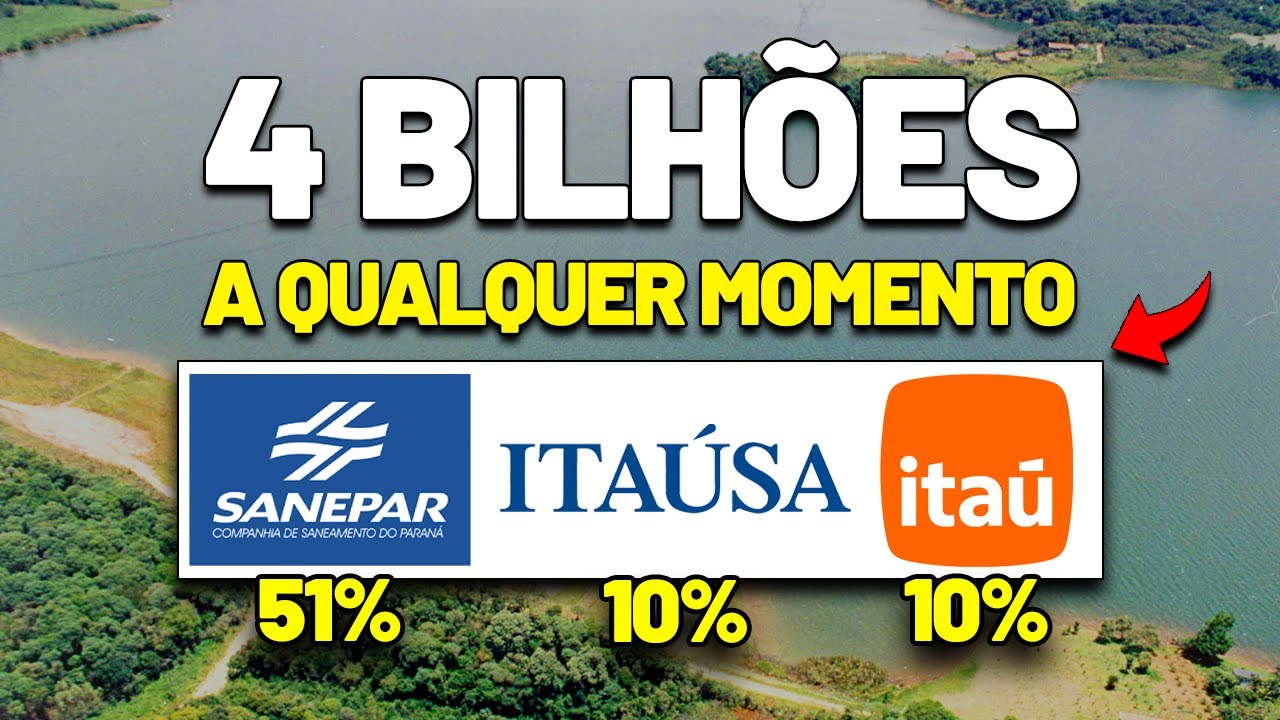🚨A SANEPAR VOLTOU A FICAR DE GRAÇA? ITAÚ e ITAÚSA, Banco da Amazônia de graça e mais