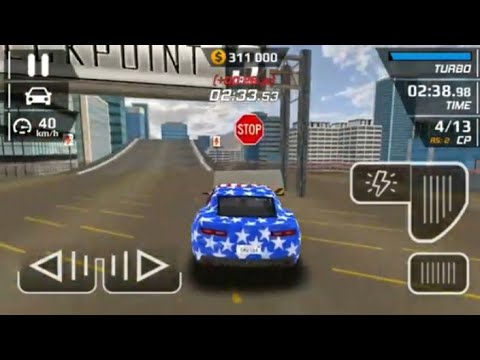 Smash Car Hit - Impossible Stunt "Red Sparrow" Speed Car Games - Android gameplay