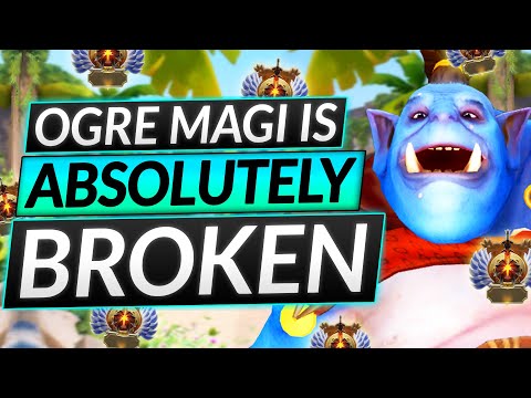 SPAM This HERO to RANK UP FAST - MOST BROKEN SUPPORT (Ogre Magi) - Dota 2 Guide