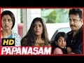 Papanasam Police Investigation Scene Police Enquiry Scene Kamal Haasan Goutami
