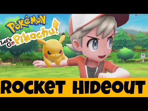 Pokemon Let'S Go Celadon City Team Rocket Hideout Walkthrough