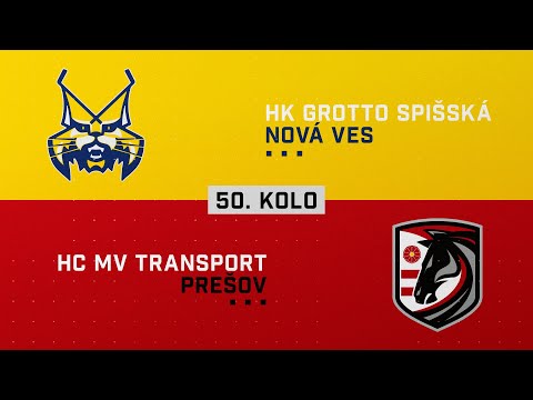 50.kolo HK GROTTO Spišská Nová Ves - HC MV Transport Prešov HIGHLIGHTS