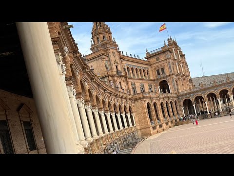 2023/6/19 🇪🇸Edição Espanha Lisboa 🚅—Faro🚌—Sevilla (2 noites) transfer e passeio pela Plaza de España (Viver na zona oeste da cidade)