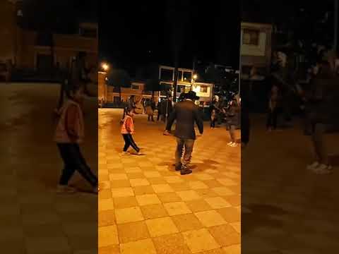 Wanka Danza en la plaza de San Marcos - Ancash