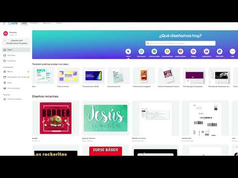 Crea imagenes con Canva