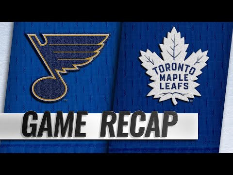 O'Reilly nets first, helps Blues beat Maple Leafs