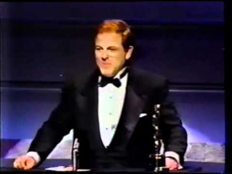 Arnold Kopelson Winning an Oscar for Platoon